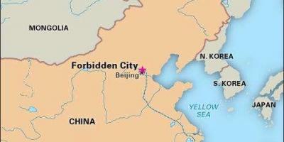 Forbidden city ਚੀਨ ਦਾ ਨਕਸ਼ਾ